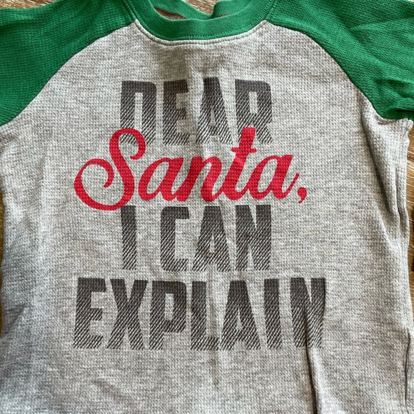 Carters Long Sleeve Thermal Christmas Santa 18 months - Picture 3 of 5